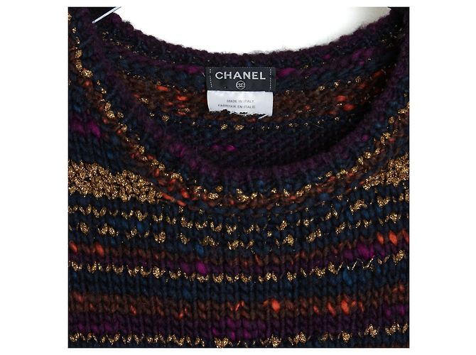 Chanel Byzance Kollektion Wollstrickpullover - Ansicht 2