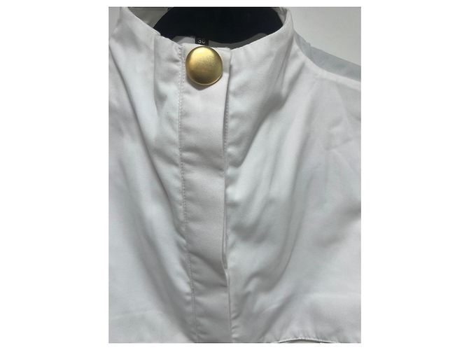 Autre Marque Camicia bianca Glamoda a maniche lunghe - vista 3