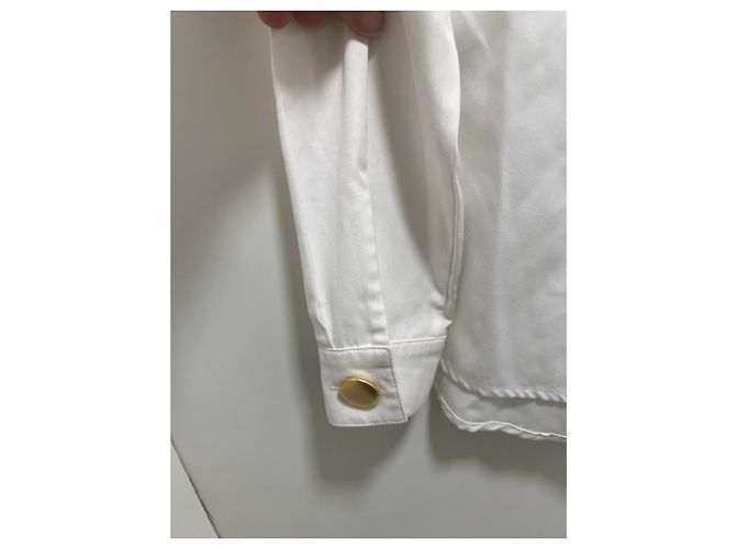 Autre Marque Camicia bianca Glamoda a maniche lunghe - vista 7