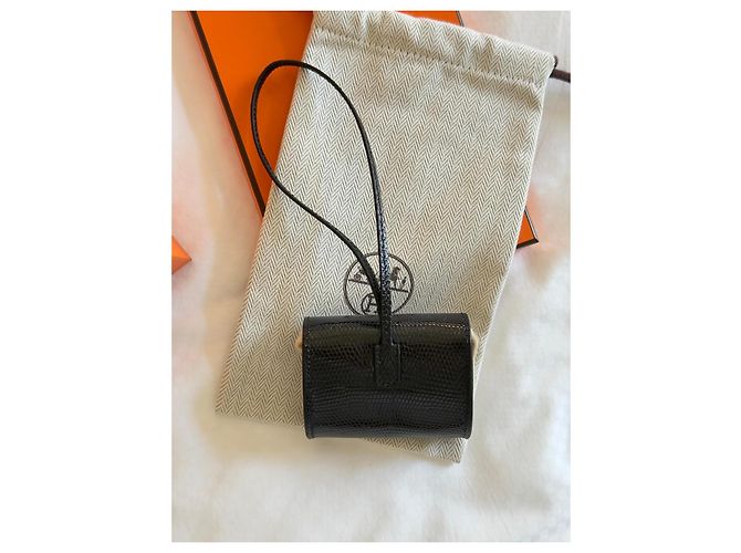 Hermès Kelly Festival Charm Lucertola Nera - vista 2