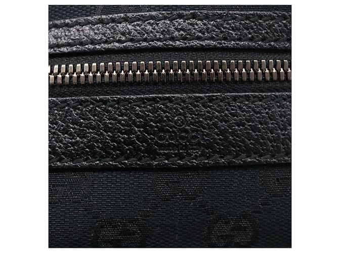 Borsa Messenger Gucci con zip frontale in tela e pelle Small - vista 6