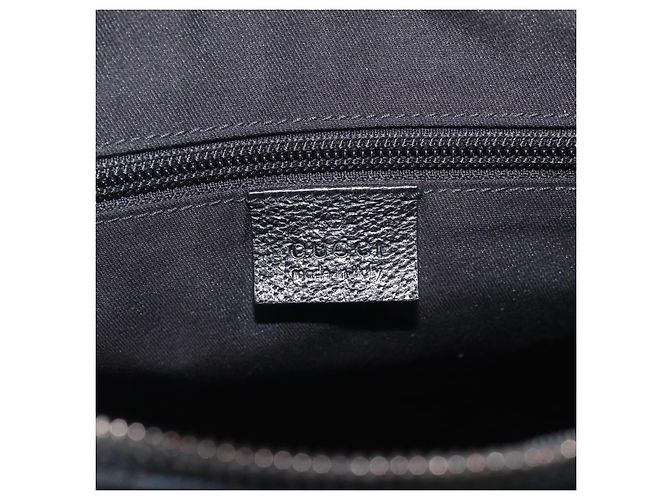 Borsa Messenger Gucci con zip frontale in tela e pelle Small - vista 7