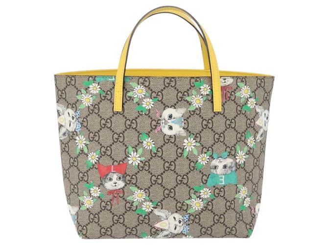 Gucci Bambini Printed GG Coated Canvas Small - vista 2