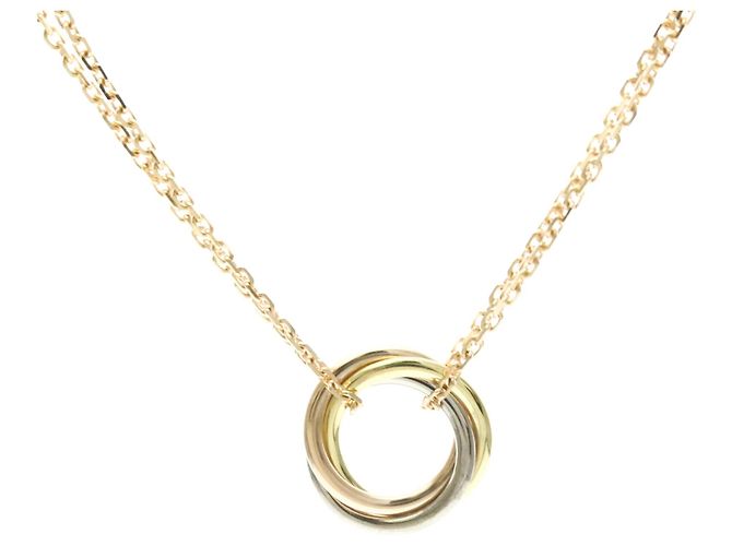 Collana Cartier Trinity Oro Tricolore 18K - vista 2