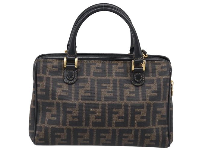 Fendi Convertible Boston Zucca Canvas Medium - vista 2