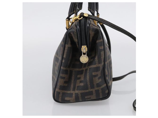 Fendi Convertible Boston Zucca Canvas Medium - vista 3