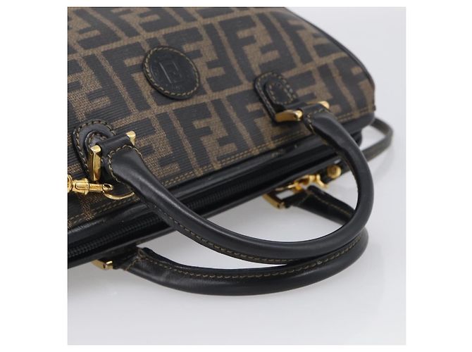 Fendi Convertible Boston Zucca Canvas Medium - vista 7