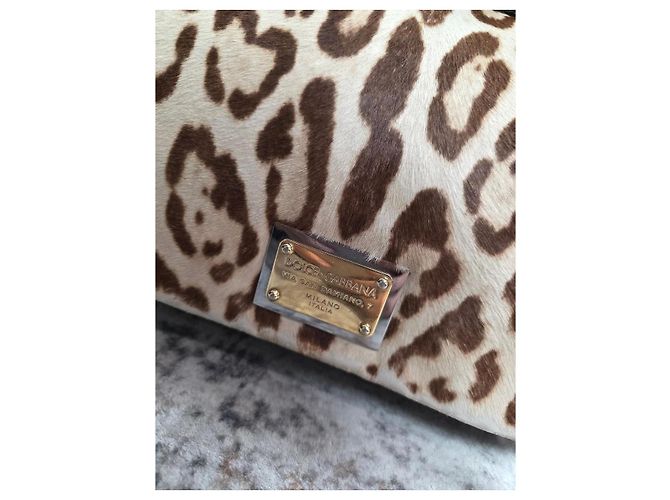 Borsa Dolce & Gabbana Sicily Leopardata - vista 2