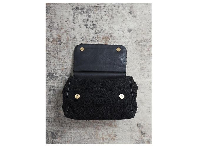 Borsa Dolce & Gabbana Sicily Pizzo Nera - vista 7