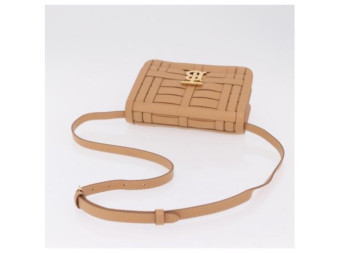 Burberry TB Flap Woven Leather Small - vista 6