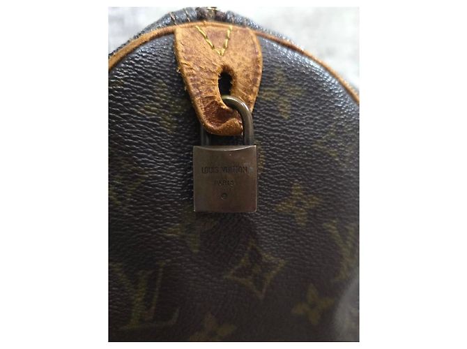 Borsa Louis Vuitton Speedy 35 Monogram - vista 13