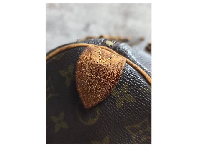 Borsa Louis Vuitton Speedy 35 Monogram - vista 15