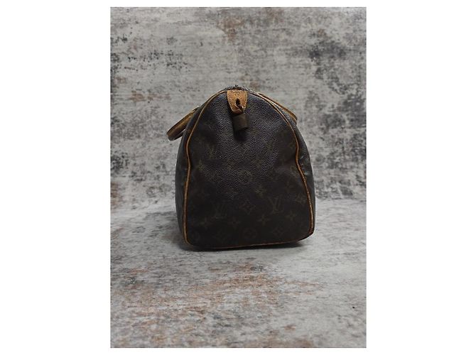 Borsa Louis Vuitton Speedy 35 Monogram - vista 3