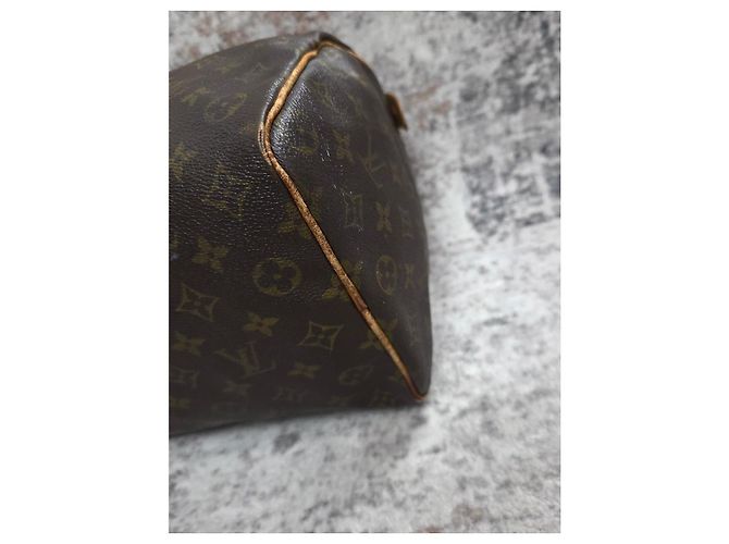 Borsa Louis Vuitton Speedy 35 Monogram - vista 7