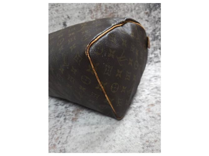 Borsa Louis Vuitton Speedy 35 Monogram - vista 8
