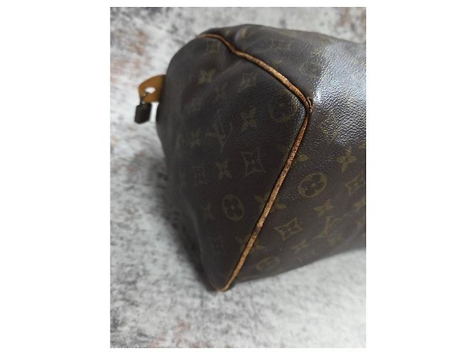 Borsa Louis Vuitton Speedy 35 Monogram - vista 9