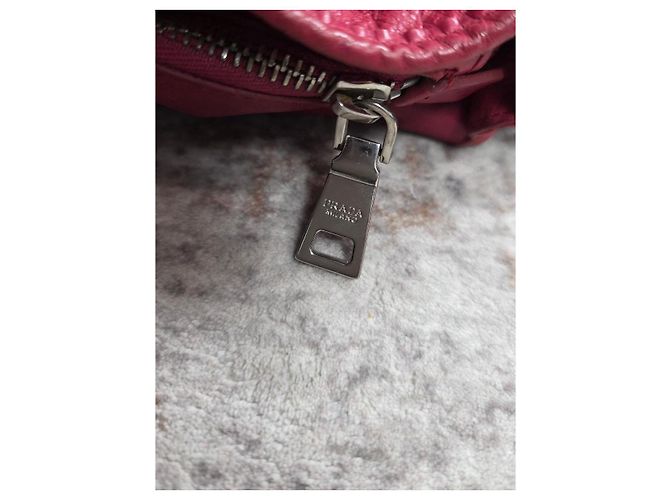 Borsa Prada Easy in nylon e pelle - vista 11