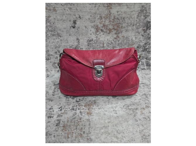 Borsa Prada Easy in nylon e pelle - vista 5