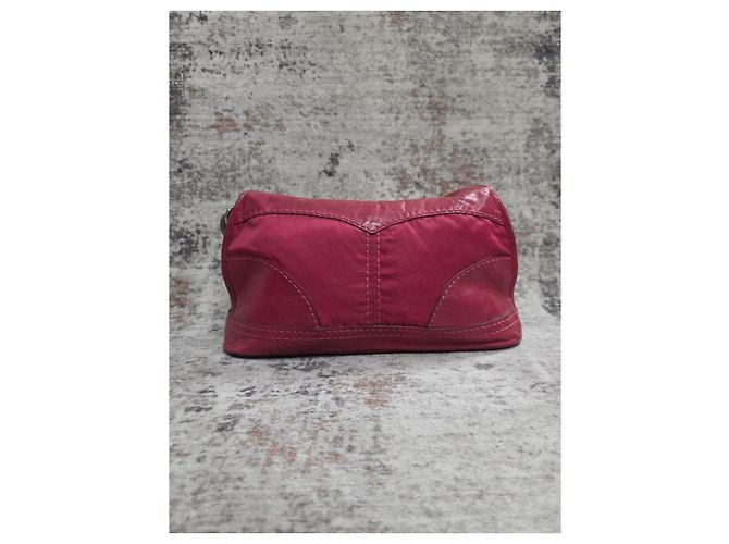Borsa Prada Easy in nylon e pelle - vista 7