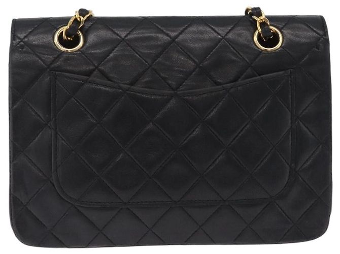 Chanel Vintage Full Flap Quilted Lambskin Small - vista 2