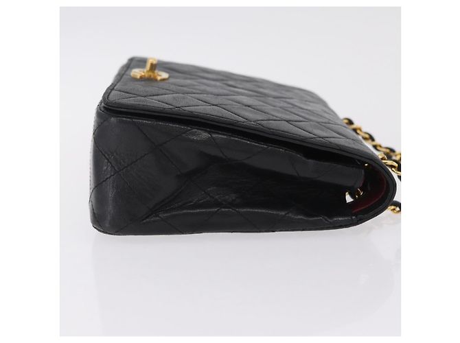 Chanel Vintage Full Flap Quilted Lambskin Small - vista 3