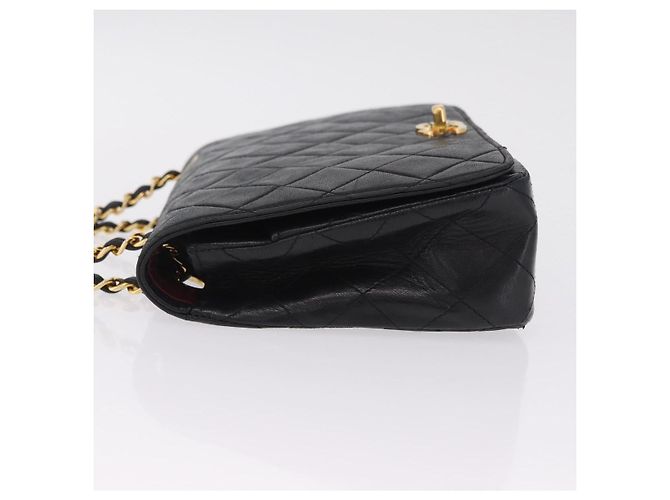 Chanel Vintage Full Flap Quilted Lambskin Small - vista 4
