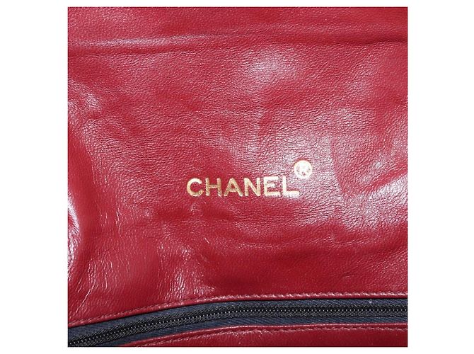 Chanel Vintage Full Flap Quilted Lambskin Small - vista 6