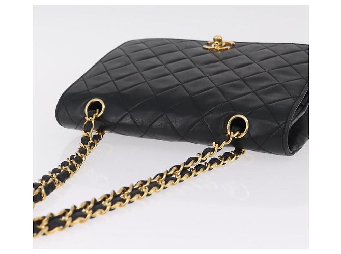 Chanel Vintage Full Flap Quilted Lambskin Small - vista 7