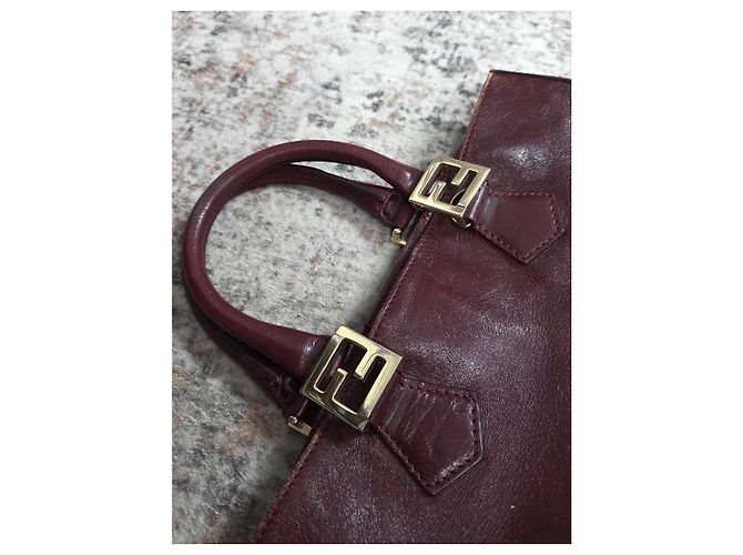 Fendi Twins Leder Handtasche - Ansicht 14