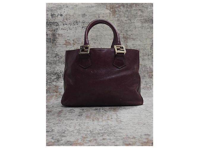Fendi Twins Leder Handtasche - Ansicht 2