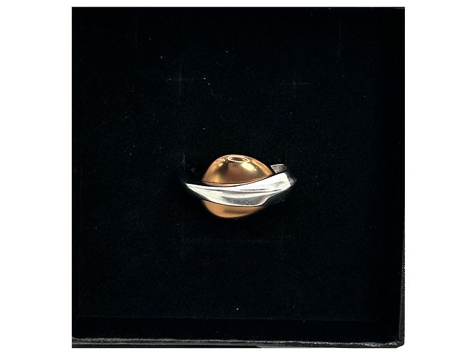 Autre Marque Anello Breil Steel Sand in Acciaio e Bronzo - vista 7