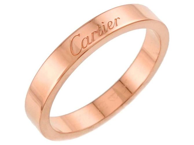 Anello C de Cartier in oro rosa - vista 5