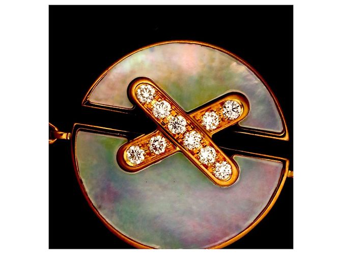 Bracciale Chaumet Jeux de Liens Harmony Shell Diamanti - vista 7