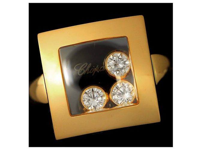 Anillo Chopard Happy Diamond en oro rosa de 18K - vista 5