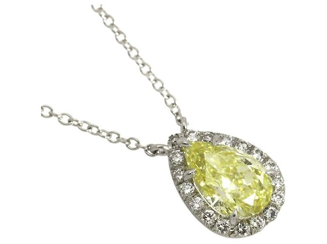 Autre Marque Collana Tiffany & Co. Soleste in diamante giallo - vista 3