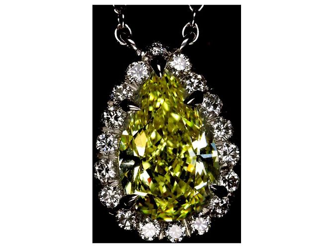 Autre Marque Collana Tiffany & Co. Soleste in diamante giallo - vista 8