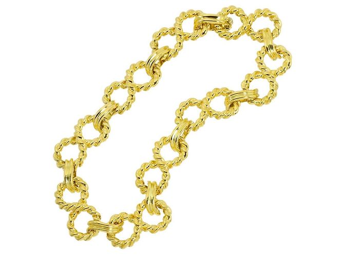 Autre Marque Bracciale Twist di Tiffany & Co. in oro giallo 18K - vista 2
