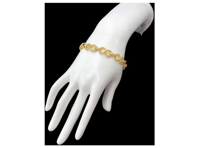 Autre Marque Bracciale Twist di Tiffany & Co. in oro giallo 18K - vista 6