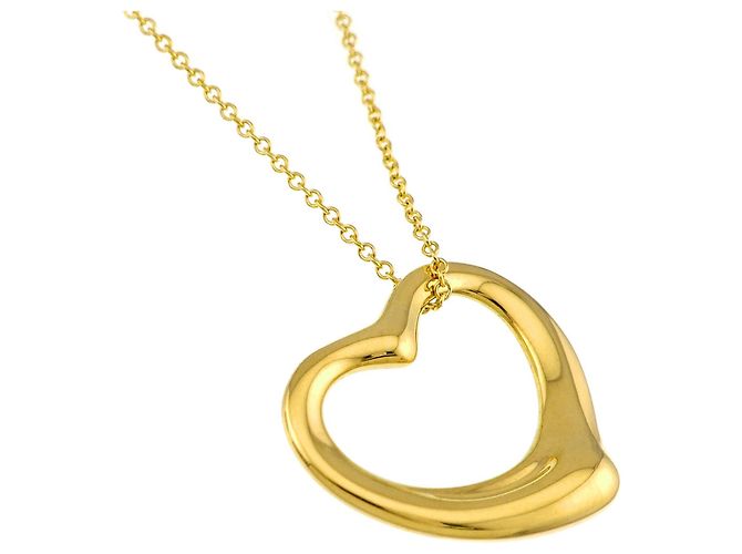 Autre Marque Collana Cuore in Oro Giallo 18K Tiffany & Co. - vista 3
