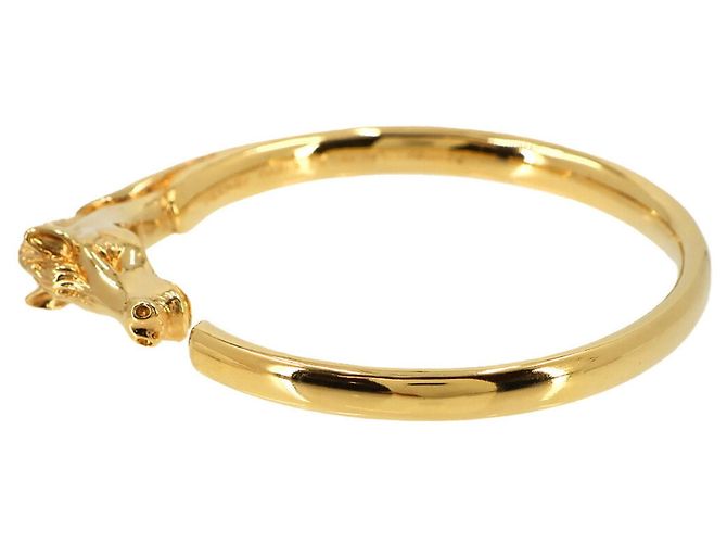 Hermès Bracciale Rigido Hermes Cheval Horse Gold - vista 4