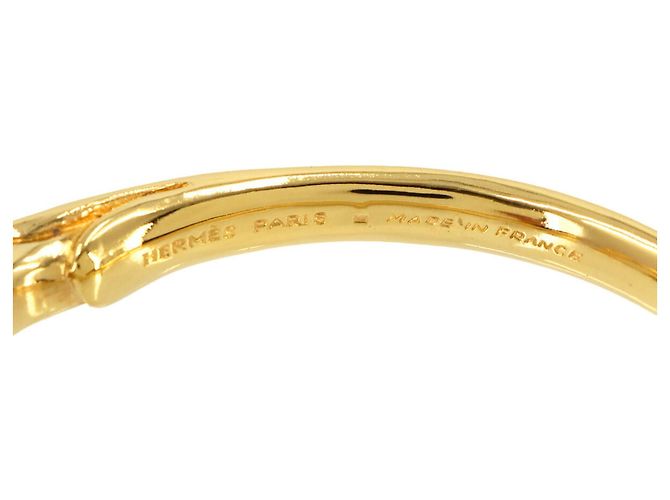 Hermès Bracciale Rigido Hermes Cheval Horse Gold - vista 6