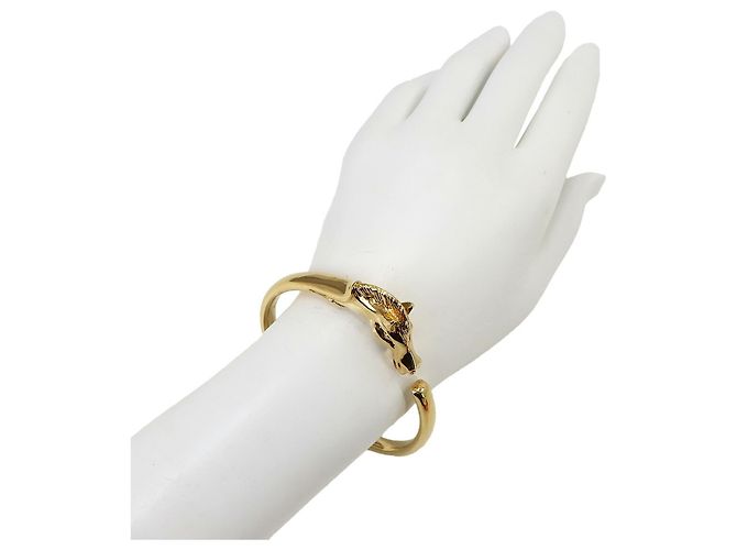 Hermès Bracciale Rigido Hermes Cheval Horse Gold - vista 7