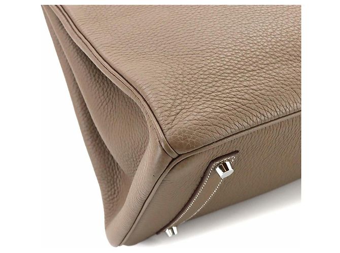 Hermès Borsa Hermes Birkin 35 Togo Etoupe - vista 9