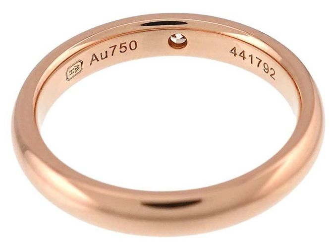 Harry Winston 18K Roségold Ring mit runden Diamanten - Ansicht 3