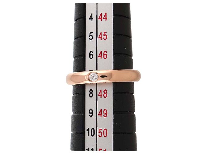Harry Winston 18K Roségold Ring mit runden Diamanten - Ansicht 5