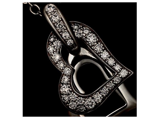 Collana Piaget Limelight Double Heart Diamanti - vista 7