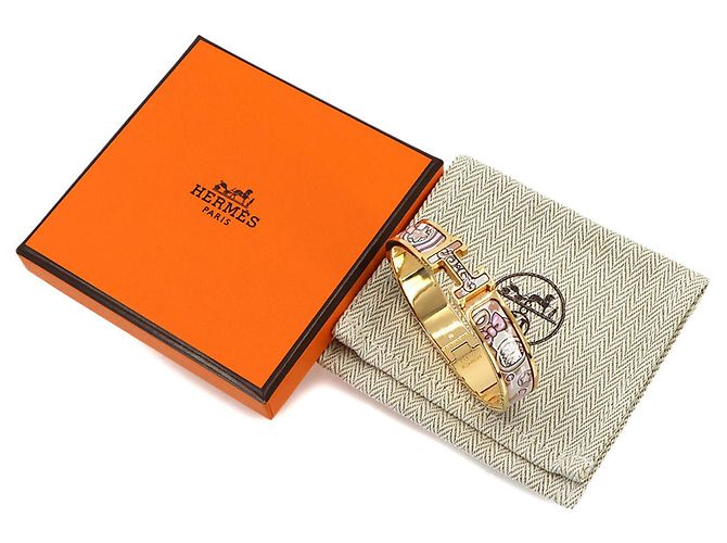 Brazalete Hermès Clic H PM Candy Libris - vista 2
