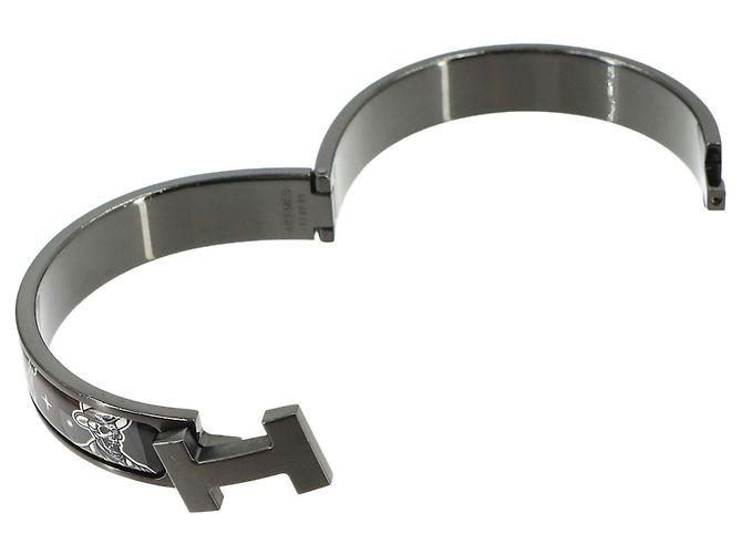 Hermès Hermes Clic HH T6 Bangle C'est la Fête Grand Classique So Black - Ansicht 6
