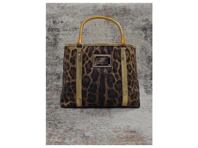 Magnifica borsa a mano Dolce & Gabbana leopardata - vista 2