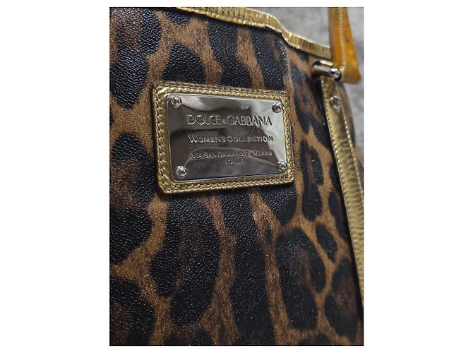 Magnifica borsa a mano Dolce & Gabbana leopardata - vista 3